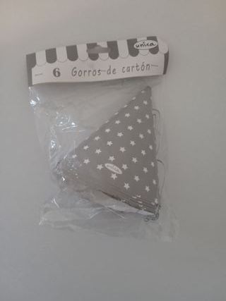 Gorritos de fiesta de cumpleaños 0,50€  pack 6 und