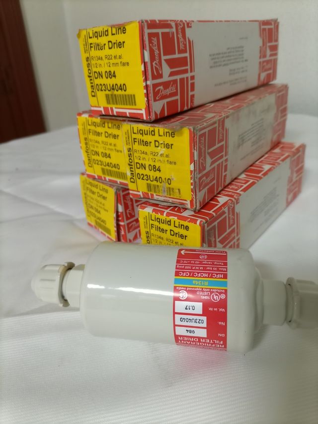 Lote Filtros deshidratadores 1/2"