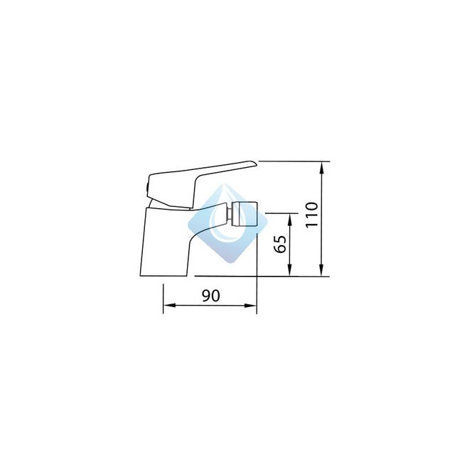 Monomando bidé S12 Elegance