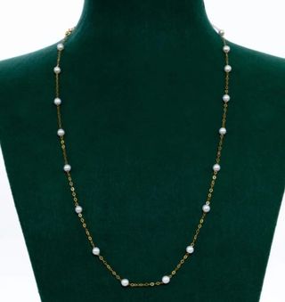 Cadena de oro 18k y perlas australianas