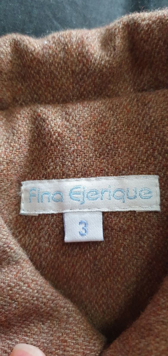 Chaqueta abrigo Fina Ejerique 3 años.