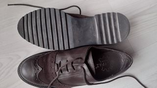 Zapatos Oxford Mujer marrones T36