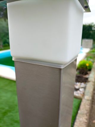 Farol para exterior de acero inoxidable