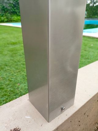 Farol para exterior de acero inoxidable