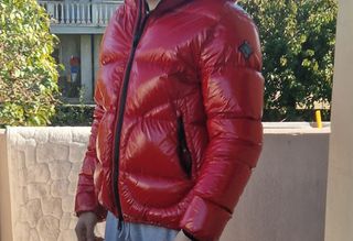 Piumino Rosso Uomo Herno