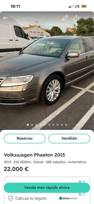 Volkswagen Phaeton 2015