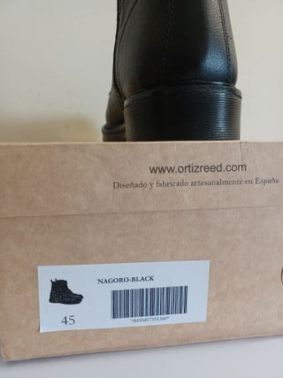 ORTIZ & REED, botines Nagoro, talla 45(44EU)