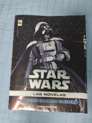 Star Wars fascículos y Postal oficial