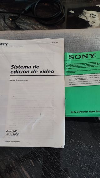 Sony Family Studio XV-AL100E mezclador vintage