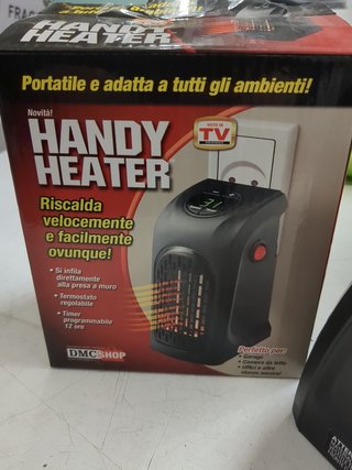 Stufa portatile compatta 400w