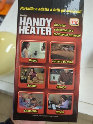 Stufa portatile compatta 400w