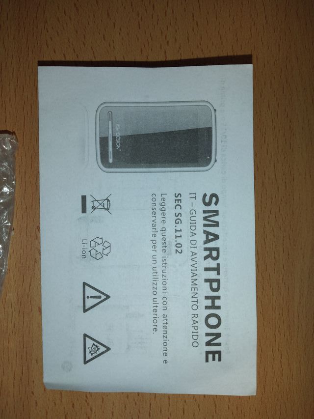 SMARTPHONE nuovo completo di tutto "ELEC DESIGN"