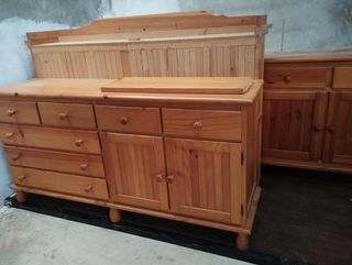 Muebles de madera SIN USO