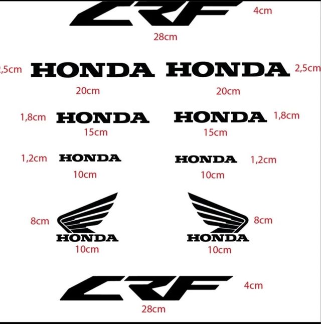 Pegatina de vinilo para motos distintos modelos