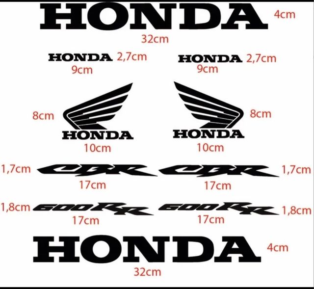 Pegatina de vinilo para motos distintos modelos