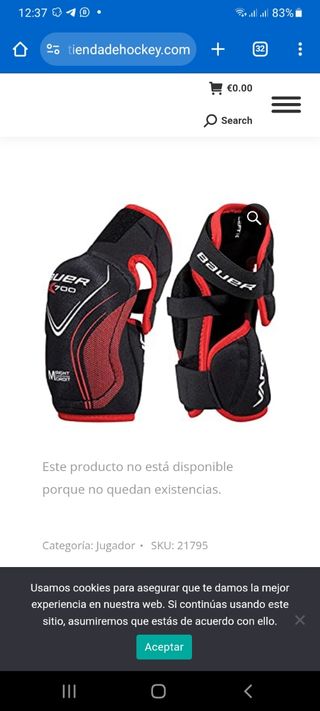 Coderas Bauer Vapor X700 junior