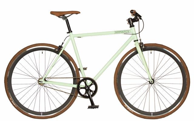 Bici Kamikaze Sigle Speed fixie negra/roja 53 56