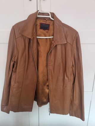 Chaqueta cuero mujer
