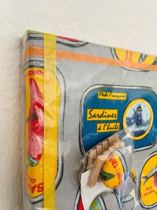 Panel magnetico sardinas organizador