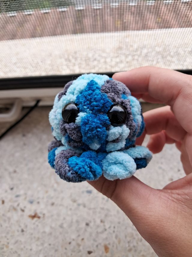 Peluche pulpito hecho a mano