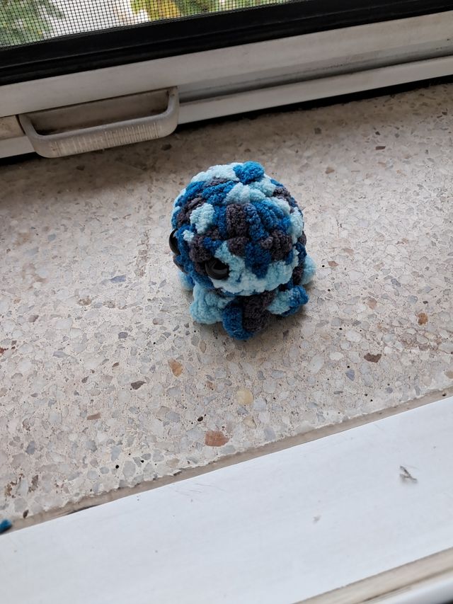 Peluche pulpito hecho a mano