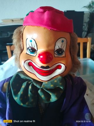 Marioneta de payaso grande
