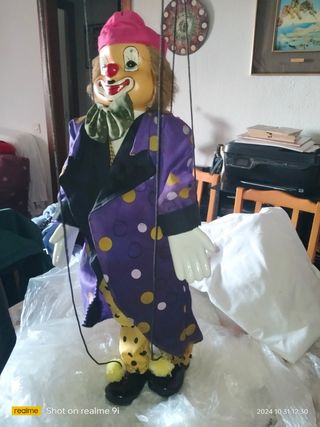 Marioneta de payaso grande