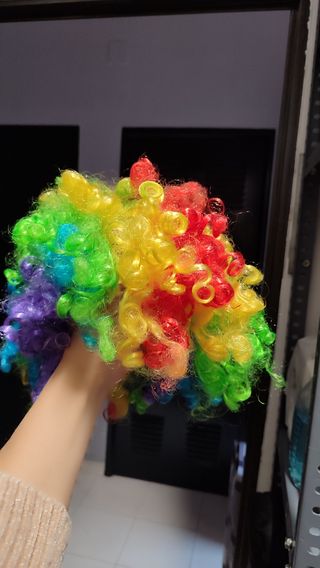 Peluca payaso
