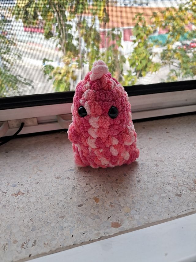 Dinosaurio hecho a mano