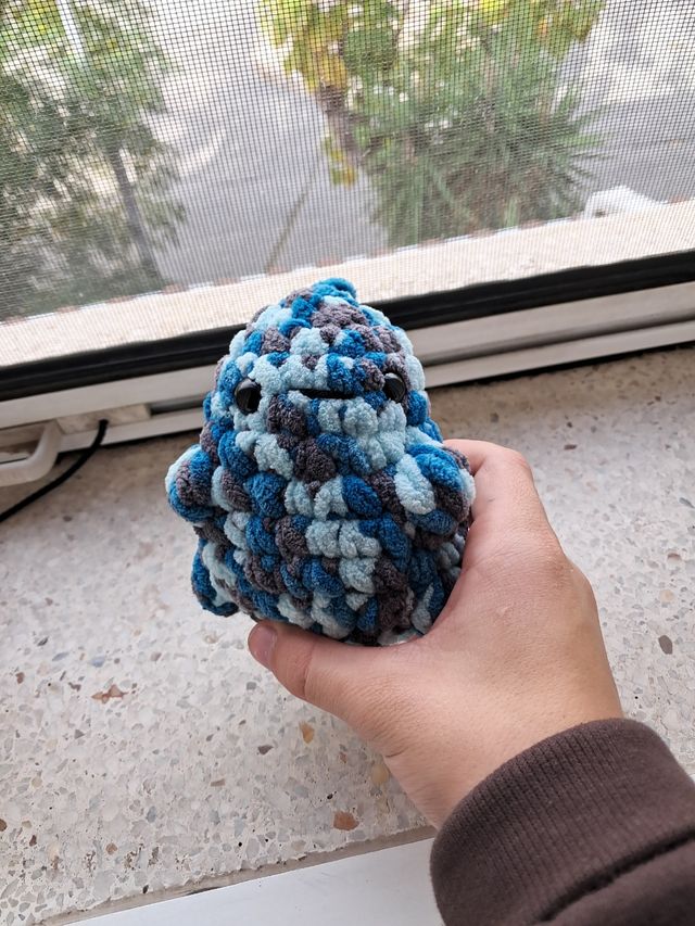 Dinosaurio hecho a mano