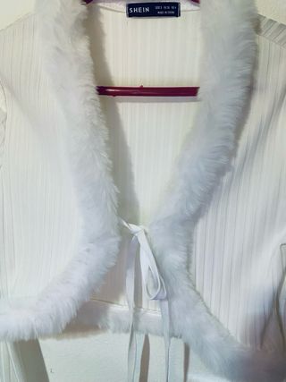 Chaqueta de pelo shein