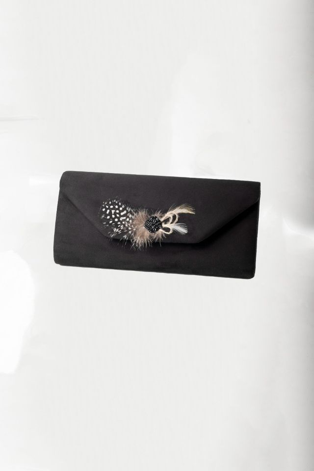 Cartera fiesta negra