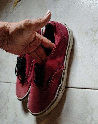 Zapatillas Vans Rojas