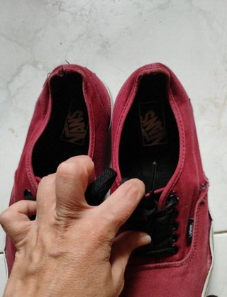 Zapatillas Vans Rojas