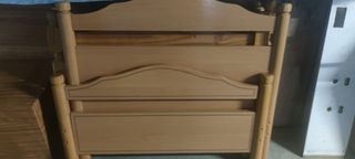 Cama de 90 x 180 con somier