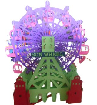 Cartolina ORIGAMI GIOSTRE