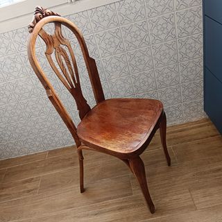 6 Sillas vintage de madera