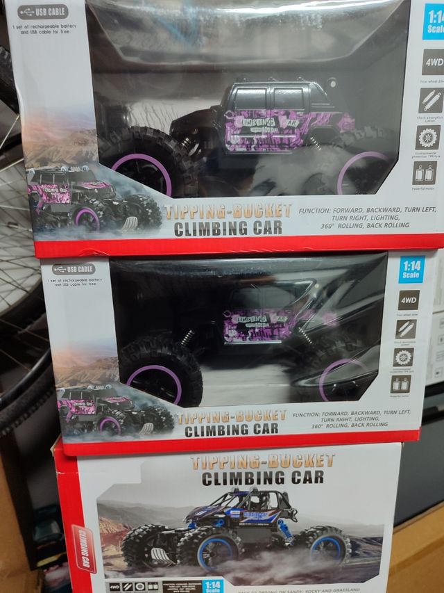 Coche radiocontrol 1:14 monster truck nuevo