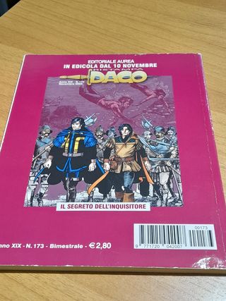 FUMETTO DAGO RISTAMPA N.173 ANNO 2020