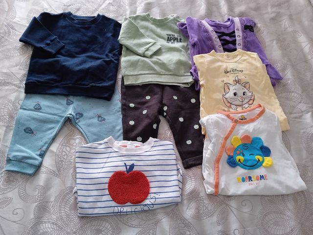 Lote de bebé niña de 3 a 6 meses