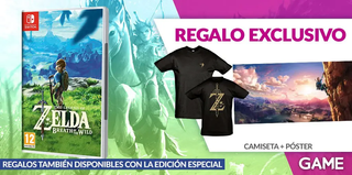 Camiseta Zelda Breath of the Wild Limitada 100 uds