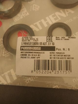 Paraolio Cagiva Aletta