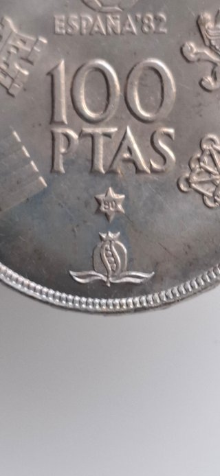 25 Monedas 100 pts. Mundial 82