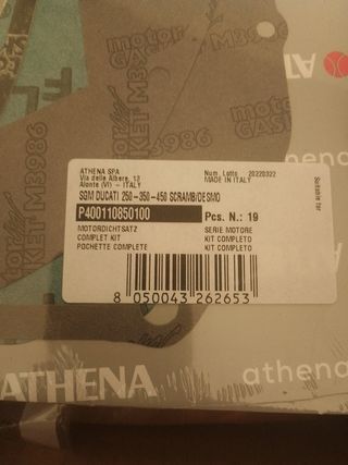 Guarnizioni Ducati 250/350/450
