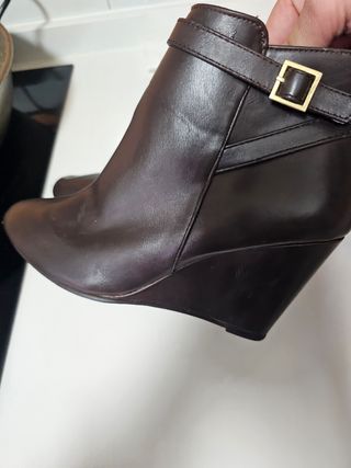 Botines número 38 