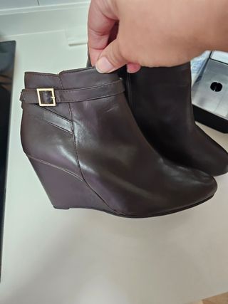 Botines número 38 