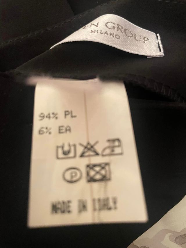 Longuette nera SEVEN GROUP nuova di zecca