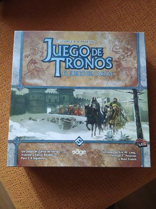 Juego de tronos. El juego de cartas.