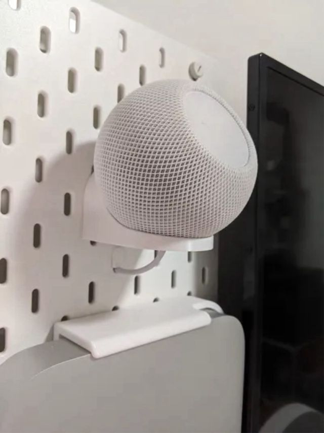 Soporte homepod mini ikea skadis