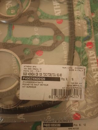 Serie smeriglio  Honda cb125